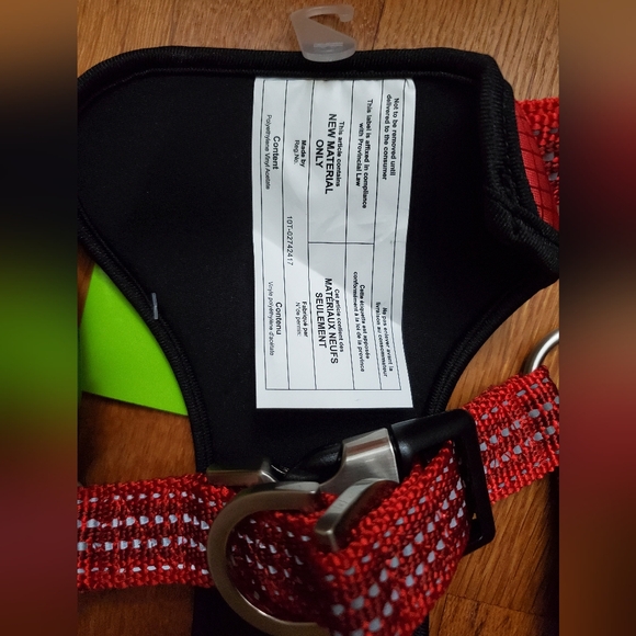 NWT Kong Padded Dog Harness Red Size L - Picture 2 of 2
